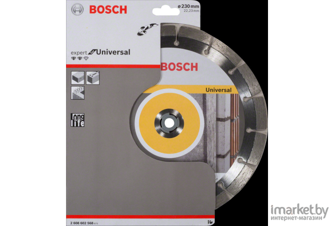 Алмазный диск Bosch Expert  230х22.23мм [2.608.602.568]