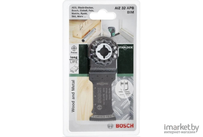 Полотно для пилы Bosch Bim paiz 32 APB Wood and Metal [2609256D54]