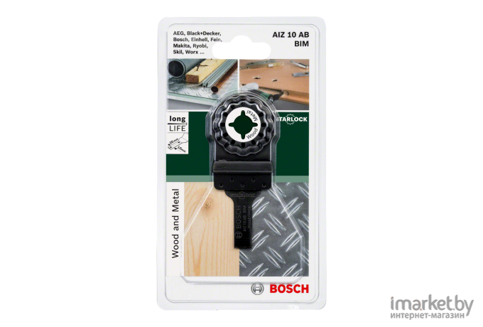 Полотно для пилы Bosch Bim paiz 10 AB Wood and Metal [2.609.256.949]