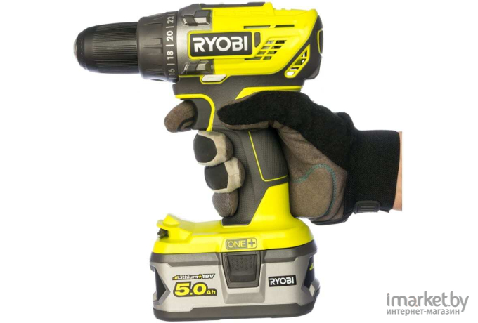 Дрель-шуруповерт RYOBI R18DD3-252S [5133003353]