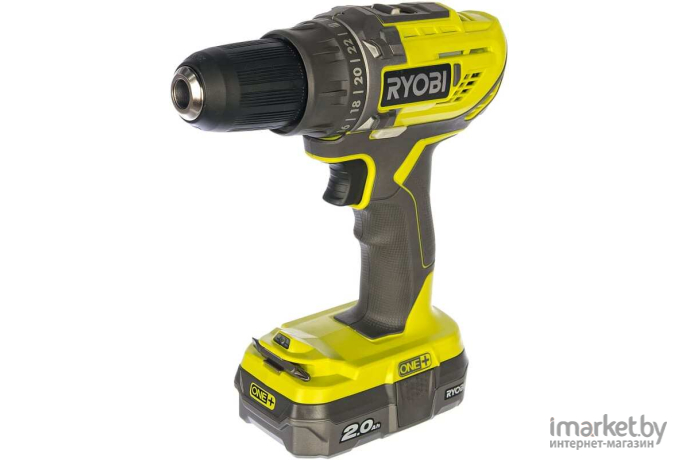 Аккумуляторная дрель-шуруповерт Ryobi ONE+ R18DD3-120S