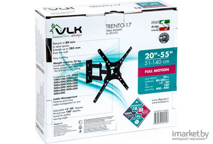 Кронштейн для телевизора VLK Trento-17