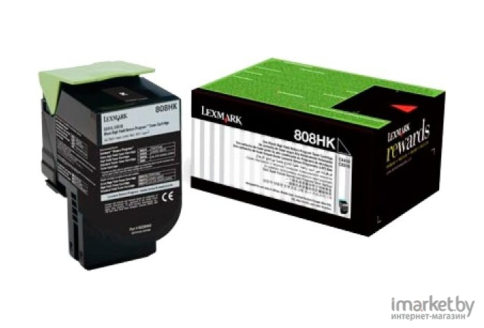 Картридж для принтера (МФУ) Lexmark 80C8HK0 чёрный