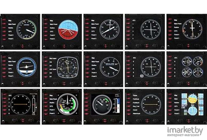 Аксессуары для игровых приставок Logitech Контроллер G Flight Instrument Panel [945-000008]