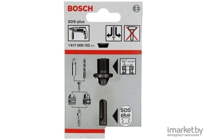 Хвостовик Bosch SDS+ 1/2 [1.617.000.132]