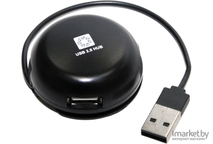 USB-хаб 5bites HB24-200BK