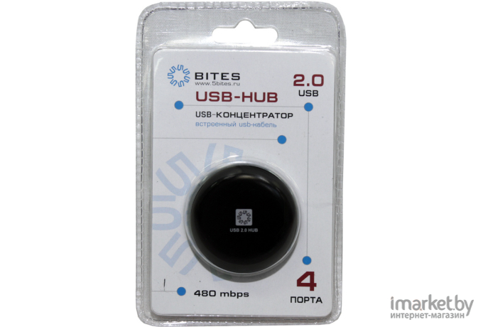 USB-хаб 5bites HB24-200BK