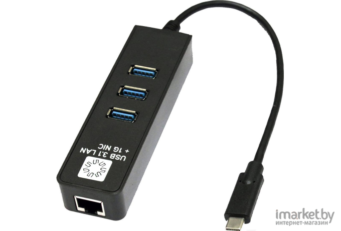 USB-хаб 5bites UA3C-45-10BK