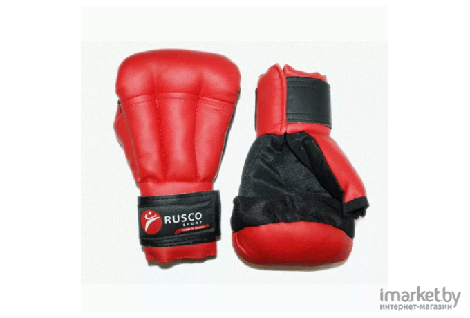 Перчатки для единоборств Rusco Sport для рукопашного боя 6 OZ (красный)