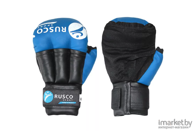 Перчатки для рукопашного боя Rusco Sport 8 Oz синий
