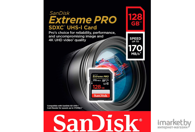 Карта памяти SanDisk SDSDXXY-128G-GN4IN