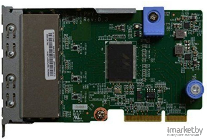 Сетевая карта Lenovo ThinkSystem 1Gb 4-port RJ45 LOM (7ZT7A00545)