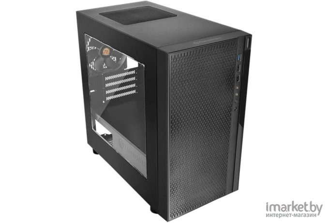 Корпус Thermaltake Versa H18 CA-1J4-00S1WN-00 mATX, Mini-ITX без БП Black