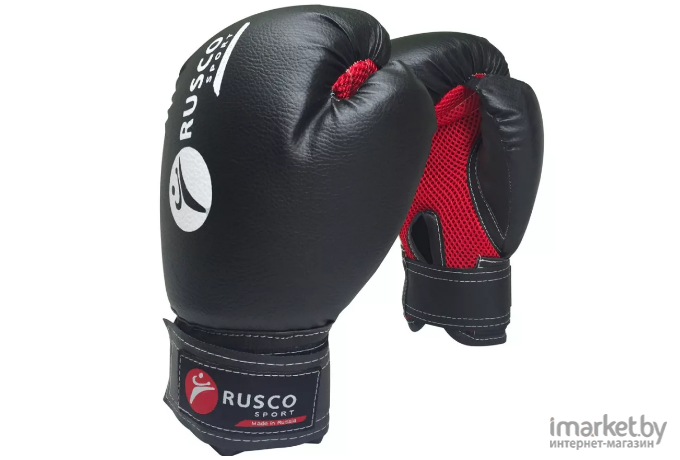 Боксерские перчатки Rusco Sport 8 Oz черный