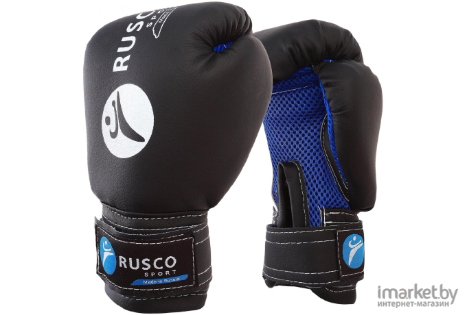 Боксерские перчатки Rusco Sport 4 Oz черный