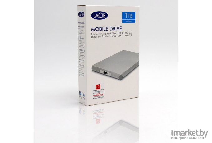 Внешний жесткий диск LaCie Mobile Drive STHG1000400