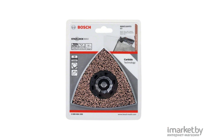 Шлифовальное полотно Bosch Carbide RIFF MAVZ 116 RT2 [2.608.664.206]