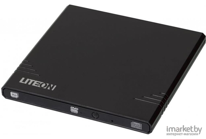 Оптический накопитель ASUS Привод External DVD±RW Lite-On eBAU108-11 тонкий 8x ultraslim RTL Black