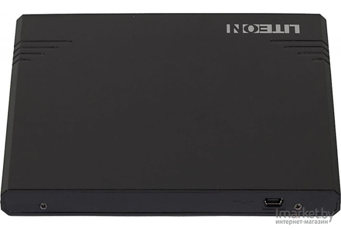 Оптический накопитель ASUS Привод External DVD±RW Lite-On eBAU108-11 тонкий 8x ultraslim RTL Black