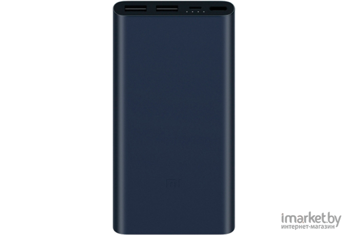 Портативное зарядное устройство Xiaomi Mi Power Bank 2i/2s 10000mAh VXN4230GL (темно-синий)