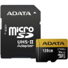 Карта памяти A-Data Premier ONE microSDXC UHS-II 128GB + адаптер [AUSDX128GUII3CL10-CA1]