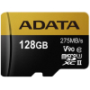 Карта памяти A-Data Premier ONE microSDXC UHS-II 128GB + адаптер [AUSDX128GUII3CL10-CA1]