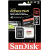 Карта памяти SanDisk Флеш microSD 256GB microSDXC Class 10 UHS-I A2 C10 V30 U3 Extreme Plus (SD адаптер) 170MB/s [SDSQXBZ-256G-GN6MA]