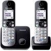 Panasonic Dect KX-TG6812RU Черный (труб. в компл.:2шт)