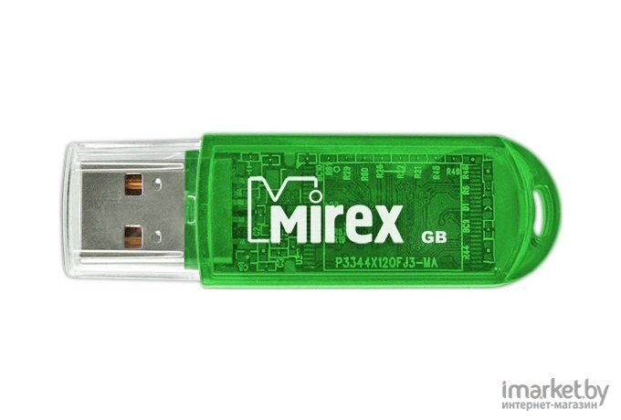 Usb flash SanDisk Флеш накопитель 32GB Mirex Elf, 2.0, Зеленый [13600-FMUGRE32]