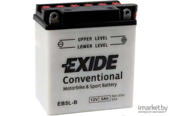 Мотоциклетный аккумулятор Exide EB5L-B (5 А ч)
