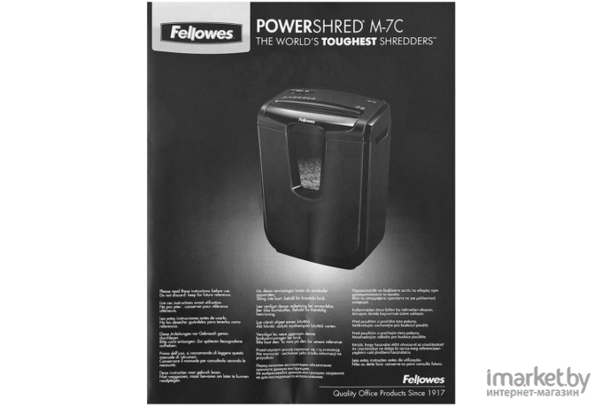 Уничтожитель документов (Шредер) Fellowes Шредер Fellowes PowerShred M-7C [FS-46031]