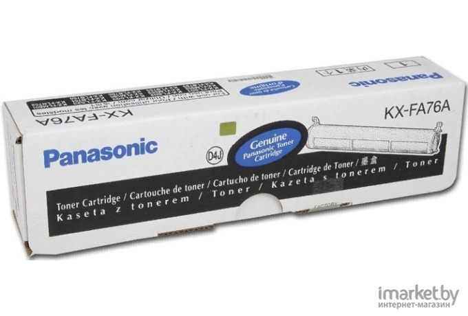 Картридж для принтера (МФУ) Panasonic Тонер KX-FA76A KX-FA76A7 черный (2000стр.) для KX-FL501/502/503/M553RU