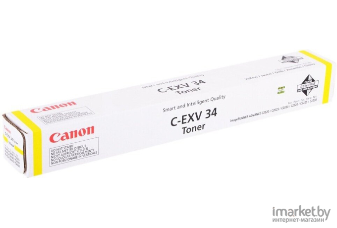 Тонер Canon C-EXV 34 Yellow/Желтый [(3785B002)]