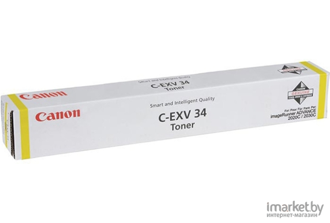 Тонер Canon C-EXV 34 Yellow/Желтый [(3785B002)]