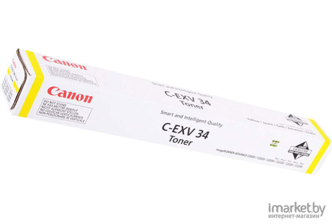 Тонер Canon C-EXV 34 Yellow/Желтый [(3785B002)]