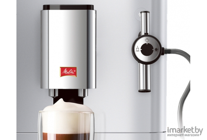 Кофемашина Melitta Caffeo Passione 1450Вт серебристый [6708771]