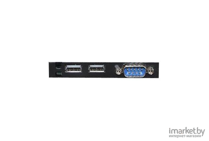 Аксессуары для ТВ Supermicro Port Tray in slim DVD bay, with 2x USB 3.0 and 1x COM Black [MCP-220-00114-0N]