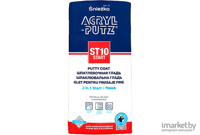 Шпатлевка Sniezka Acryl Putz Start EX ST10 (20кг)