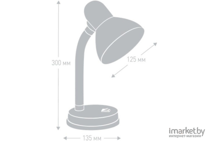 Лампа Camelion KD-301 С01 White