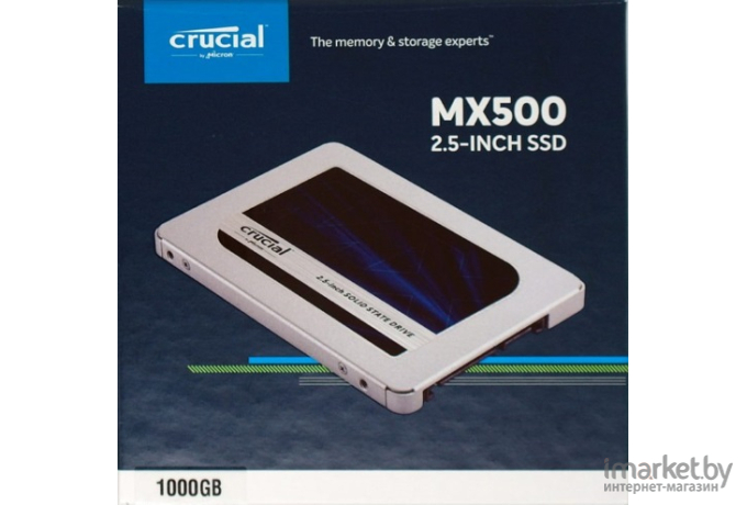 SSD диск Crucial MX500 1TB (CT1000MX500SSD1)