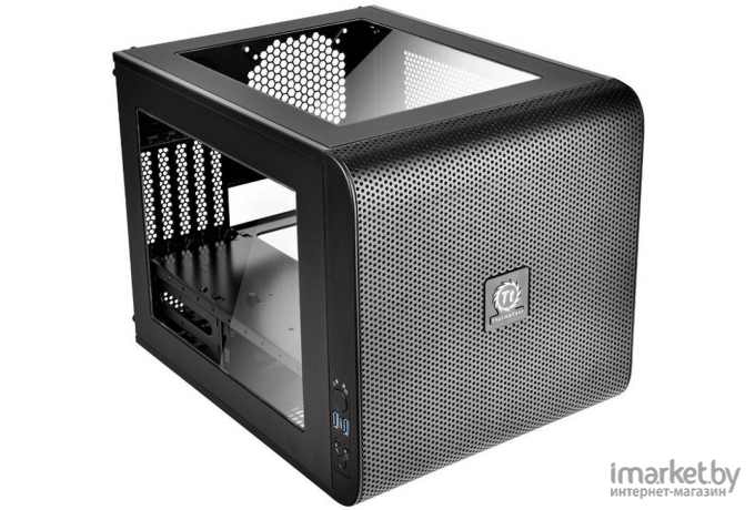 Корпус Thermaltake Core V21 без БП mATX черный [CA-1D5-00S-1WN]