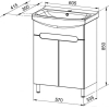 Тумба под умывальник АВН Ansi 60 / 96.02