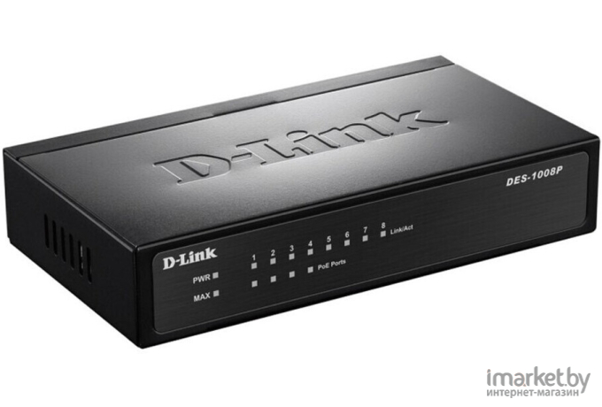 Коммутатор D-Link DES-1008P/C1A