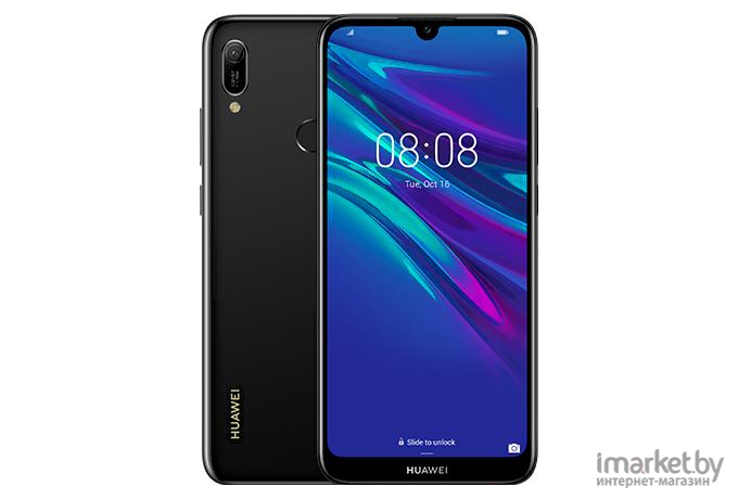 Смартфон Huawei Y6 2019 MRD-LX1F 2GB/32GB (полночный черный)