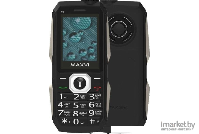 Мобильный телефон Maxvi T5 (черный)