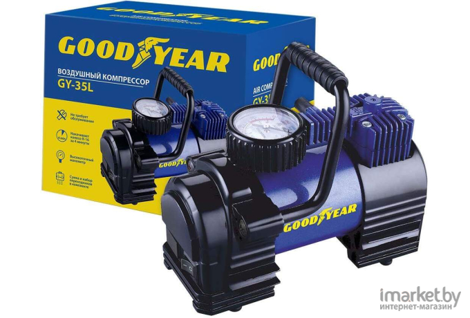 Автомобильный компрессор Goodyear GY-35L 35 [GY000102]