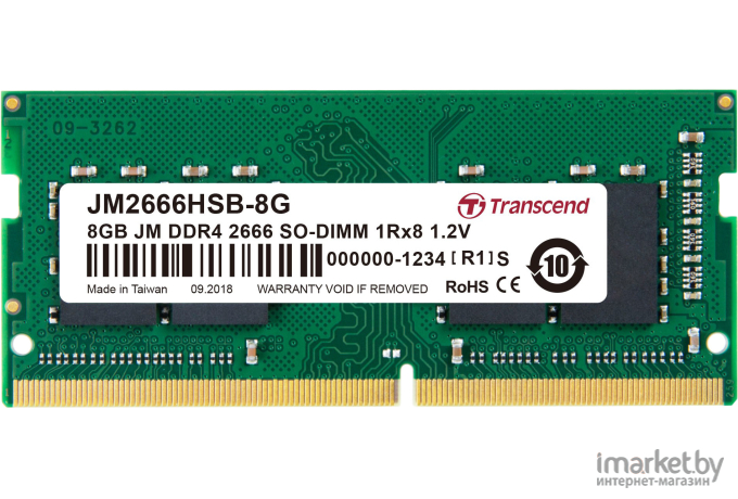 Оперативная память DDR4 Transcend JM2666HSB-8G