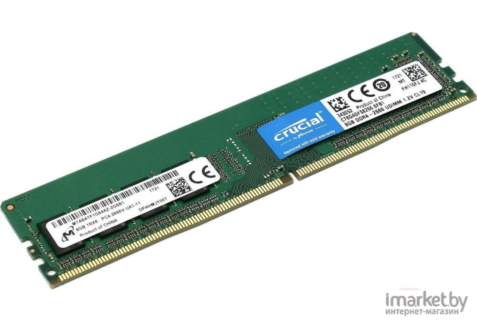 Оперативная память Crucial 8GB DDR4 PC4-21300 [CT8G4DFS8266]