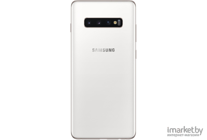 Мобильный телефон Samsung Galaxy S10 +1Tb Ceramic White [SM-G975FCWHSER]