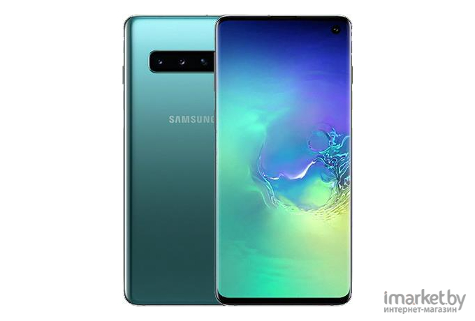 Смартфон Samsung Galaxy S10 128Gb / SM-G973FZGDSER (аквамарин)